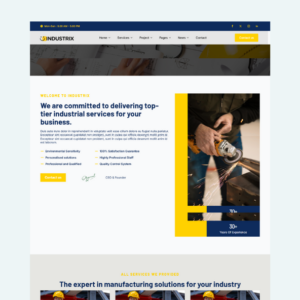 Industry and Manufacturing breakdance Template Kit